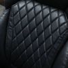 Black Big and Tall Diamond Stitching Executive Adjustable Height Office Chair