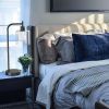 Set of 2 - Modern Stylish Black Metal Arch USB Table Lamp with LED Bulbs