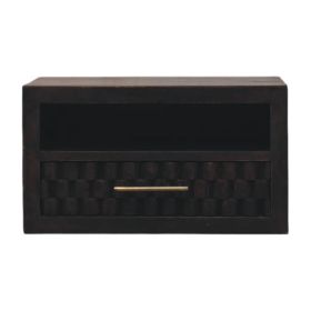 Cadiz Carved Open-Slot Bedside