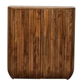 Fluted Curve Cabinet