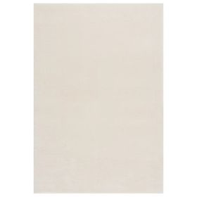 Shaggy Rug Cream White 8'x10' Polyester