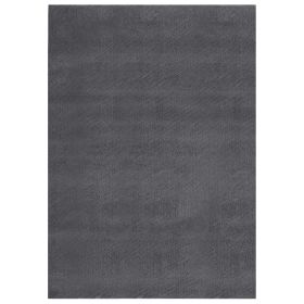 Shaggy Rug Anthracite 7'x9' Polyester