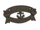 Cast Iron Captains Quarters Sign 8""