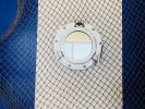 Brushed Nickel Deluxe Class Decorative Ship Porthole Mirror 8""