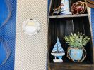 Brushed Nickel Deluxe Class Decorative Ship Porthole Mirror 8""