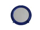 Navy Blue Decorative Ship Porthole Mirror 15""