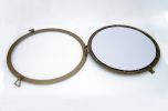 Deluxe Class Antique Brass Decorative Ship Porthole Mirror 30""