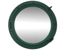 Seaworn Green Decorative Ship Porthole Mirror 15""